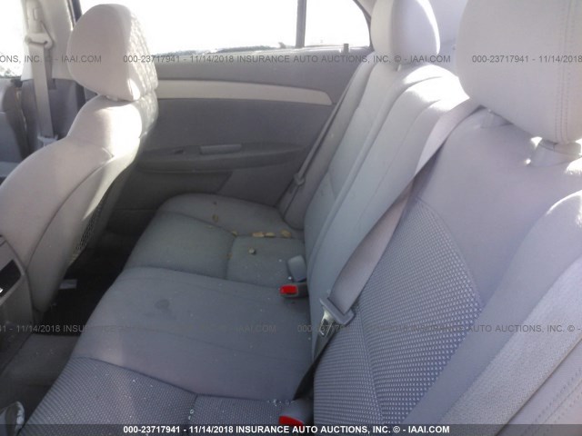 1G1ZC5E04AF168560 - 2010 CHEVROLET MALIBU 1LT SILVER photo 8