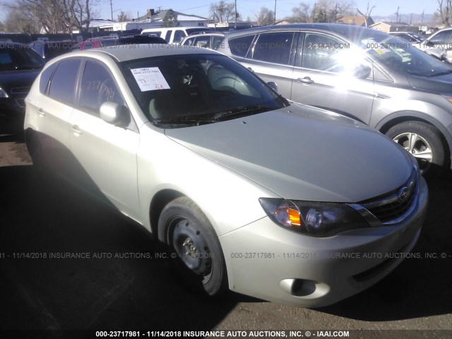 JF1GH61629G803559 - 2009 SUBARU IMPREZA 2.5I SILVER photo 1