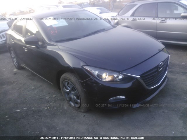 JM1BM1T79F1246012 - 2015 MAZDA 3 SV BLACK photo 1