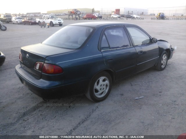 1NXBR18E2WZ008277 - 1998 TOYOTA COROLLA VE/CE/LE TEAL photo 4