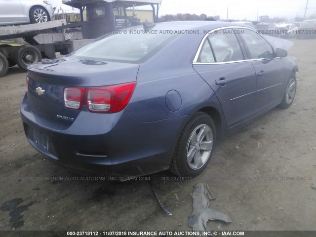 1G11B5SL5FF229842 - 2015 CHEVROLET MALIBU LS 蓝色 照片 4