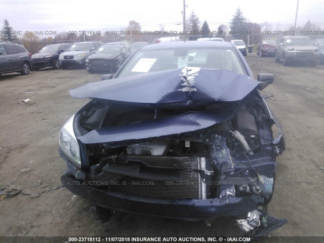 1G11B5SL5FF229842 - 2015 CHEVROLET MALIBU LS 蓝色 照片 6