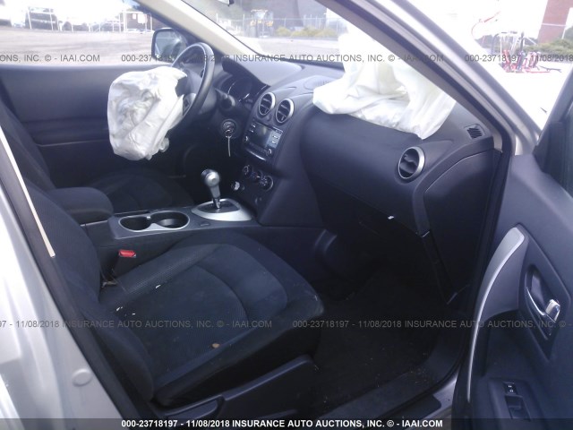 JN8AS5MT8CW283009 - 2012 NISSAN ROGUE S/SV SILVER photo 5