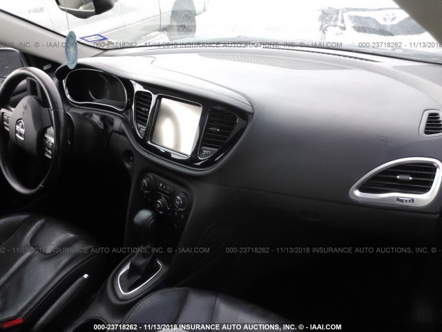 1C3CDFCB6ED723888 - 2014 DODGE DART LIMITED GRAY photo 5