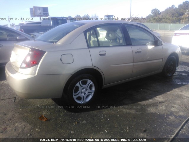 1G8AJ55F47Z117740 - 2007 SATURN ION LEVEL 2 GOLD photo 4