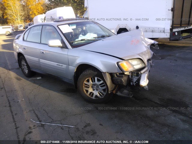 4S3BE686547205770 - 2004 SUBARU LEGACY OUTBACK LIMITED SILVER photo 1