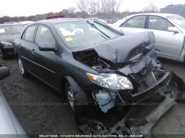 2T1BU40E29C157578 - 2009 TOYOTA COROLLA S/LE/XLE BLUE photo 1