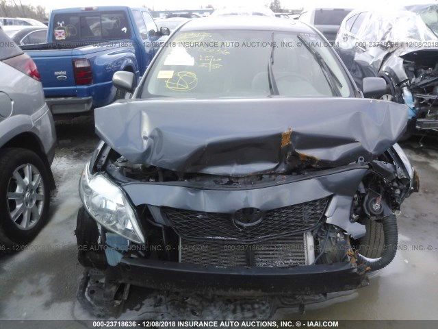 2T1BU40E29C157578 - 2009 TOYOTA COROLLA S/LE/XLE BLUE photo 10