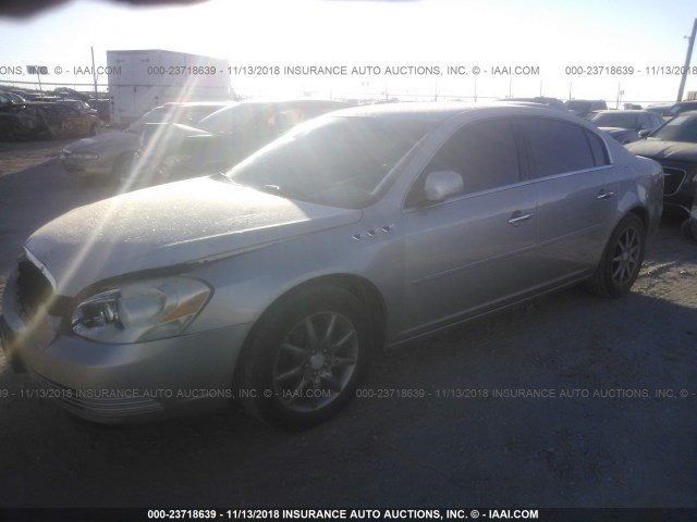 1G4HD57296U239345 - 2006 BUICK LUCERNE CXL GRAY photo 2