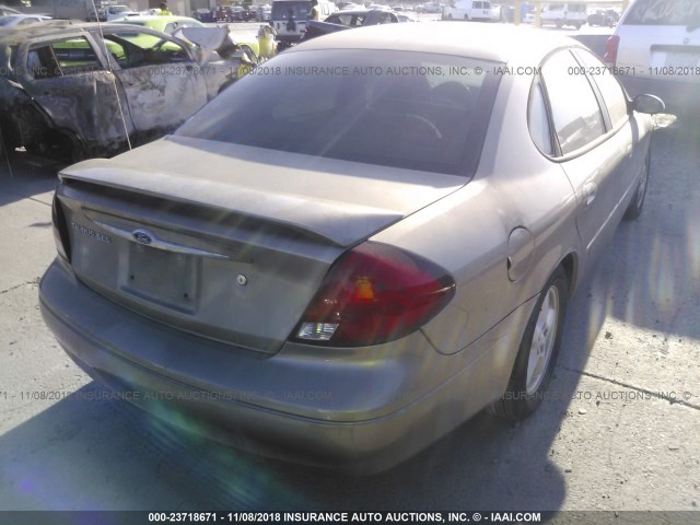 1FAFP55U63G181041 - 2003 FORD TAURUS SES GOLD photo 4