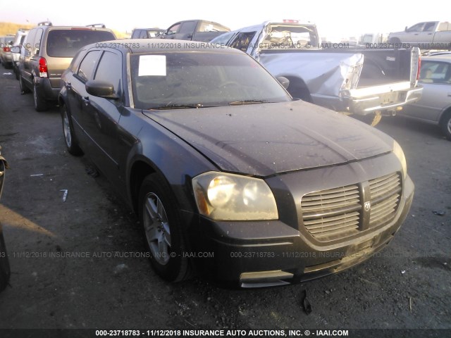 2D4FV48T95H571008 - 2005 DODGE MAGNUM SE BLACK photo 1