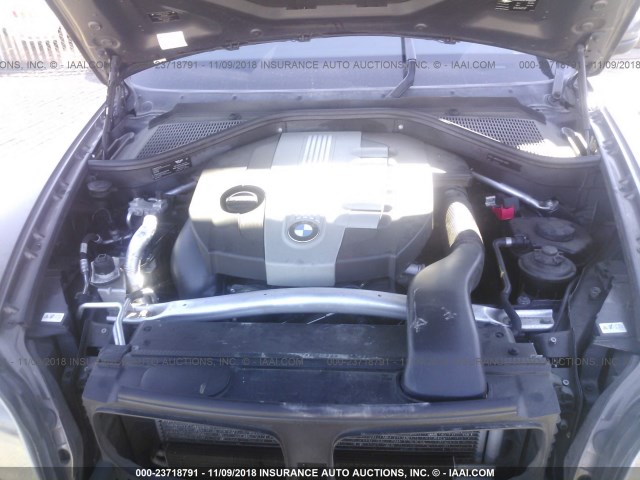 5UXZW0C58BL658940 - 2011 BMW X5 XDRIVE35D BROWN photo 10