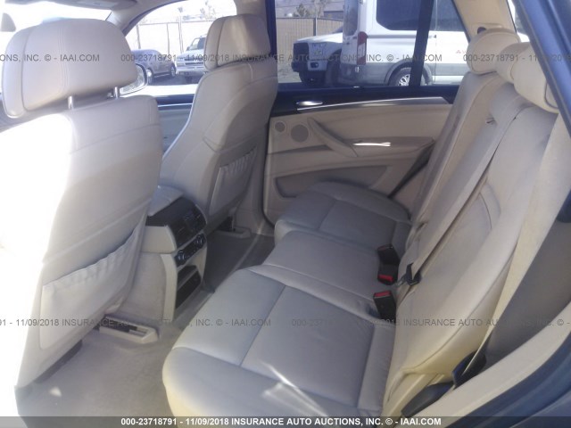 5UXZW0C58BL658940 - 2011 BMW X5 XDRIVE35D BROWN photo 8