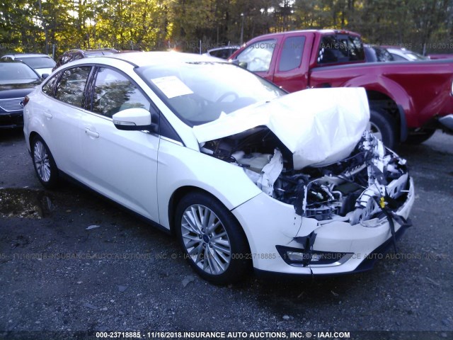 1FADP3J21GL368278 - 2016 FORD FOCUS TITANIUM WHITE photo 1