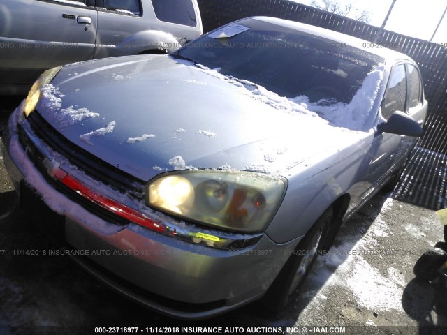 1G1ZT52854F189626 - 2004 CHEVROLET MALIBU LS 银色 照片 2
