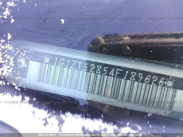 1G1ZT52854F189626 - 2004 CHEVROLET MALIBU LS 银色 照片 9