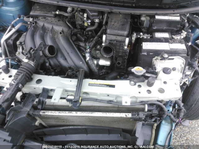 3N1CE2CP7GL405551 - 2016 NISSAN VERSA NOTE S/S PLUS/SV/SL/SR TEAL photo 10