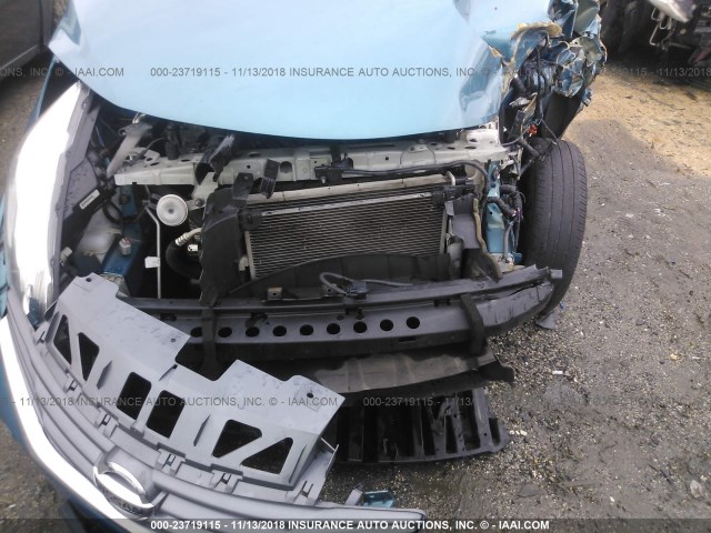 3N1CE2CP7GL405551 - 2016 NISSAN VERSA NOTE S/S PLUS/SV/SL/SR TEAL photo 6