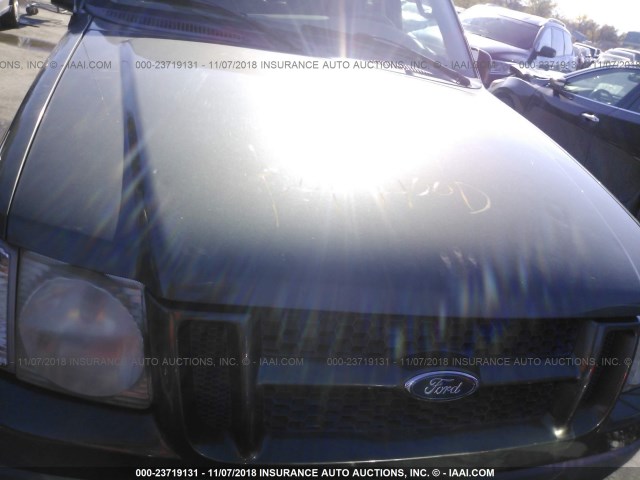 1FMZU77E93UC14306 - 2003 FORD EXPLORER SPORT TR  GREEN photo 10