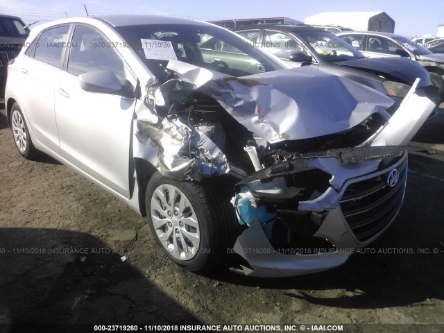 KMHD35LHXGU325311 - 2016 HYUNDAI ELANTRA GT SILVER photo 1