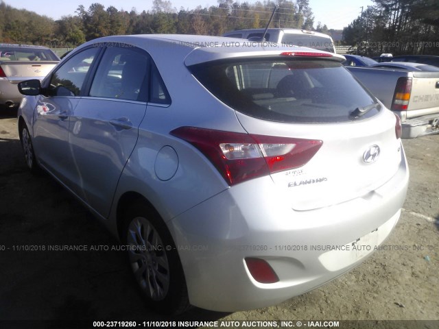 KMHD35LHXGU325311 - 2016 HYUNDAI ELANTRA GT SILVER photo 3