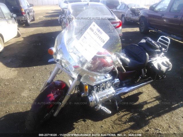 1HFSC3408WA104465 - 1998 HONDA GL1500 C/2 RED photo 2