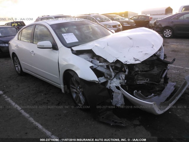 1N4BL2AP3BN444721 - 2011 NISSAN ALTIMA SR WHITE photo 1