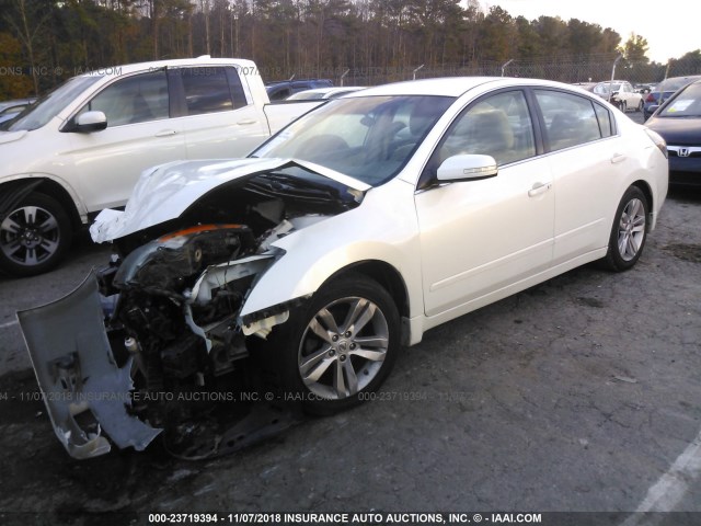 1N4BL2AP3BN444721 - 2011 NISSAN ALTIMA SR WHITE photo 2