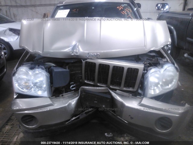 1J4GR48K76C227687 - 2006 JEEP GRAND CHEROKEE LAREDO/COLUMBIA/FREEDOM 棕色 照片 6