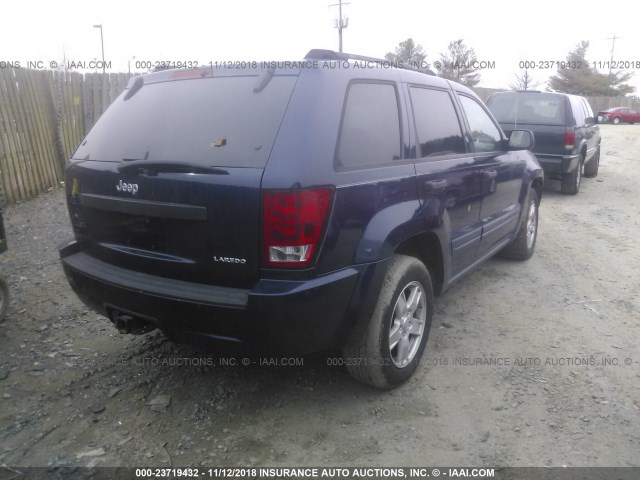 1J4GS48K85C634002 - 2005 JEEP GRAND CHEROKEE LAREDO/COLUMBIA/FREEDOM 蓝色 照片 4