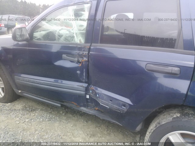 1J4GS48K85C634002 - 2005 JEEP GRAND CHEROKEE LAREDO/COLUMBIA/FREEDOM 蓝色 照片 6