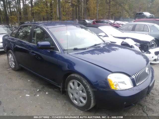 1MEHM42157G609136 - 2007 MERCURY MONTEGO PREMIER BLUE photo 1