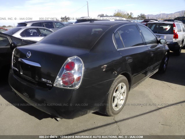 1N4BL11E76N368466 - 2006 NISSAN ALTIMA SE/SL/SE-R BLACK photo 4