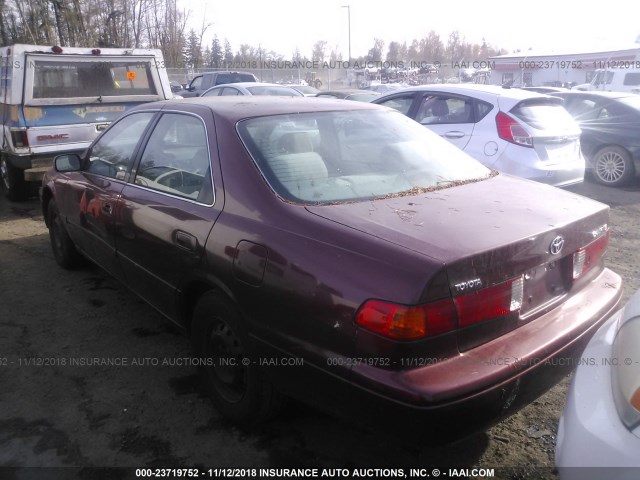 4T1BG22K9YU732576 - 2000 TOYOTA CAMRY CE/LE/XLE RED photo 3