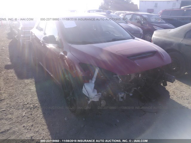 JM1BL1L37D1834746 - 2013 MAZDA SPEED 3 RED photo 6