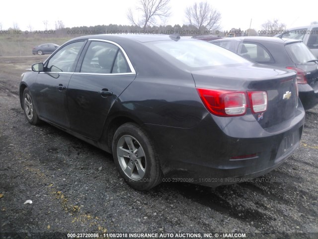 1G11C5SL8EF124627 - 2014 CHEVROLET MALIBU 1LT BLACK photo 3