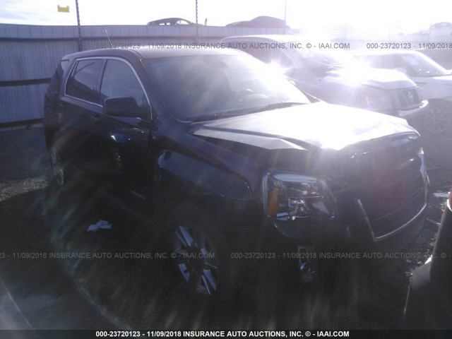 2GKALMEK0C6107045 - 2012 GMC TERRAIN SLE BLACK photo 1