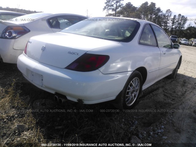 19UYA2259XL001002 - 1999 ACURA 3.0CL WHITE photo 4