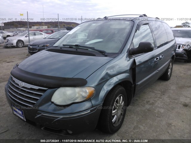 2A8GP64L16R802260 - 2006 CHRYSLER TOWN & COUNTRY LIMITED GREEN photo 2
