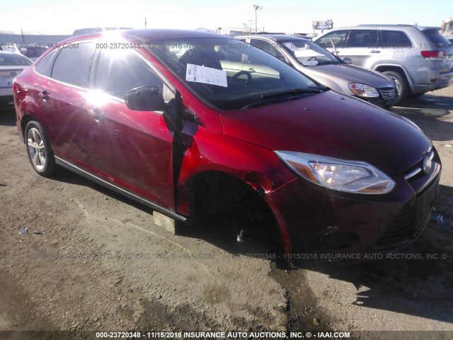 1FADP3F28DL220164 - 2013 FORD FOCUS SE RED photo 1