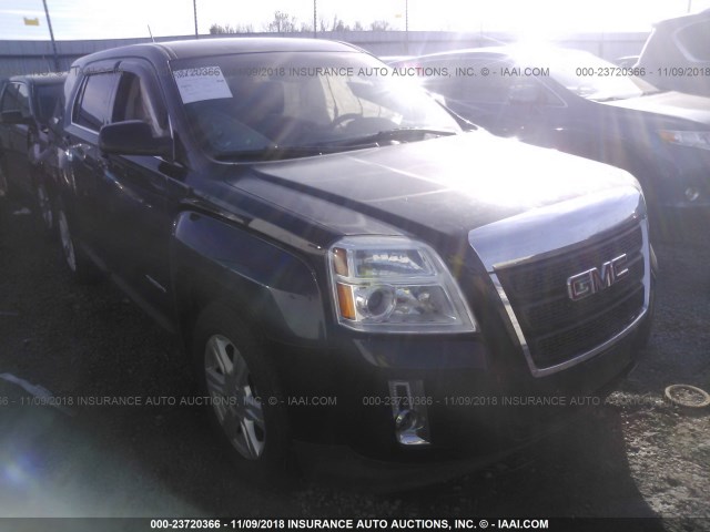 2GKALMEK9E6281666 - 2014 GMC TERRAIN SLE BLACK photo 1