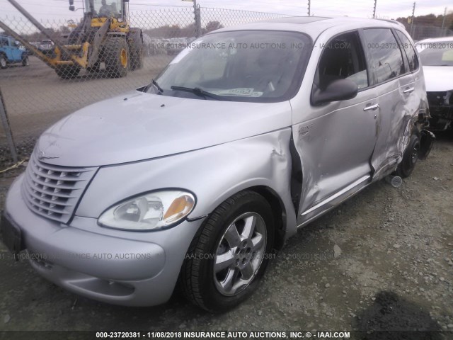 3C8FY68814T224224 - 2004 CHRYSLER PT CRUISER LIMITED SILVER photo 2