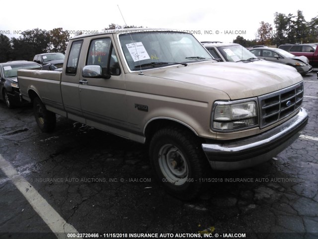 1FTHX25H7NKB98306 - 1992 FORD F250 BROWN photo 1