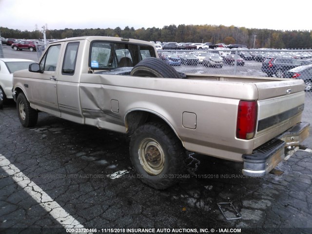 1FTHX25H7NKB98306 - 1992 FORD F250 BROWN photo 3