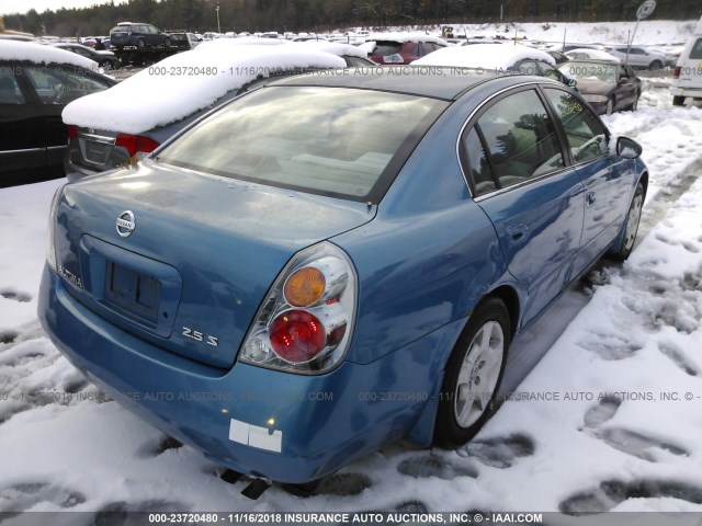 1N4AL11D73C282908 - 2003 NISSAN ALTIMA S/SL BLUE photo 4