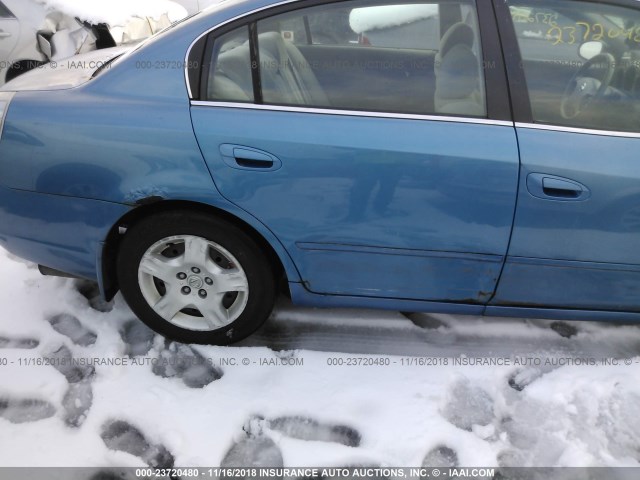 1N4AL11D73C282908 - 2003 NISSAN ALTIMA S/SL BLUE photo 6