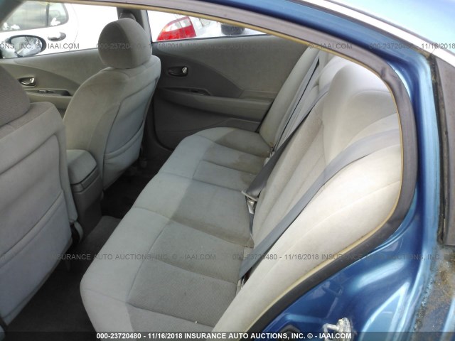 1N4AL11D73C282908 - 2003 NISSAN ALTIMA S/SL BLUE photo 8