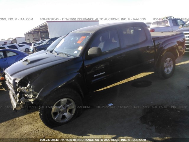 3TMLU42N77M011294 - 2007 TOYOTA TACOMA DOUBLE CAB 黑色 照片 2