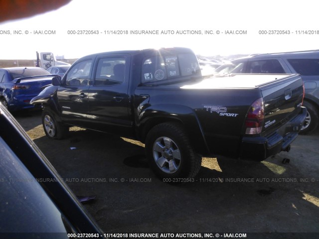 3TMLU42N77M011294 - 2007 TOYOTA TACOMA DOUBLE CAB 黑色 照片 3