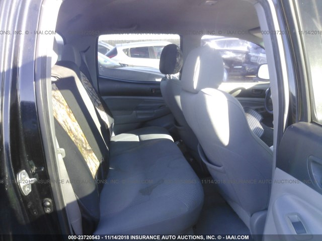 3TMLU42N77M011294 - 2007 TOYOTA TACOMA DOUBLE CAB 黑色 照片 8
